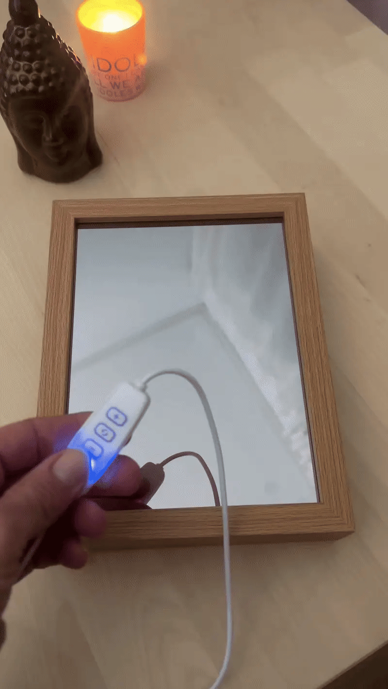 Rosy Mirror™ - Custom Led Mirror Photo Frame